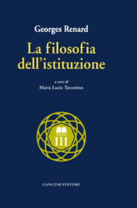 La Filosofia dell’istituzione