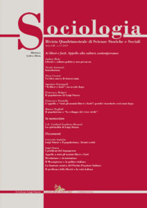 Sociologia n.2/2019