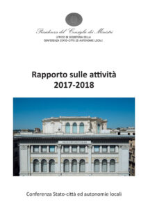 Rapporto sulle attività 2017-2018