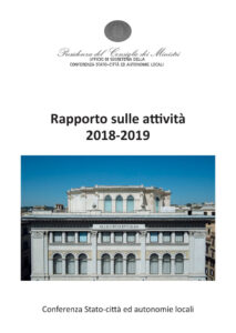 Rapporto sulle attività 2018-2019